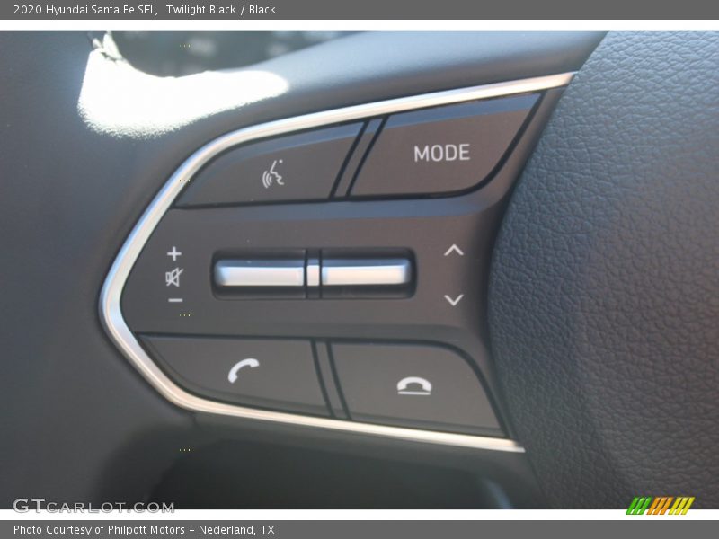 Twilight Black / Black 2020 Hyundai Santa Fe SEL