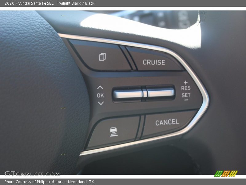 Twilight Black / Black 2020 Hyundai Santa Fe SEL
