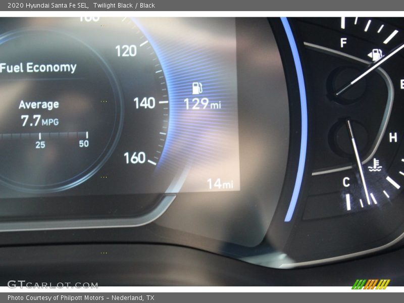 Twilight Black / Black 2020 Hyundai Santa Fe SEL