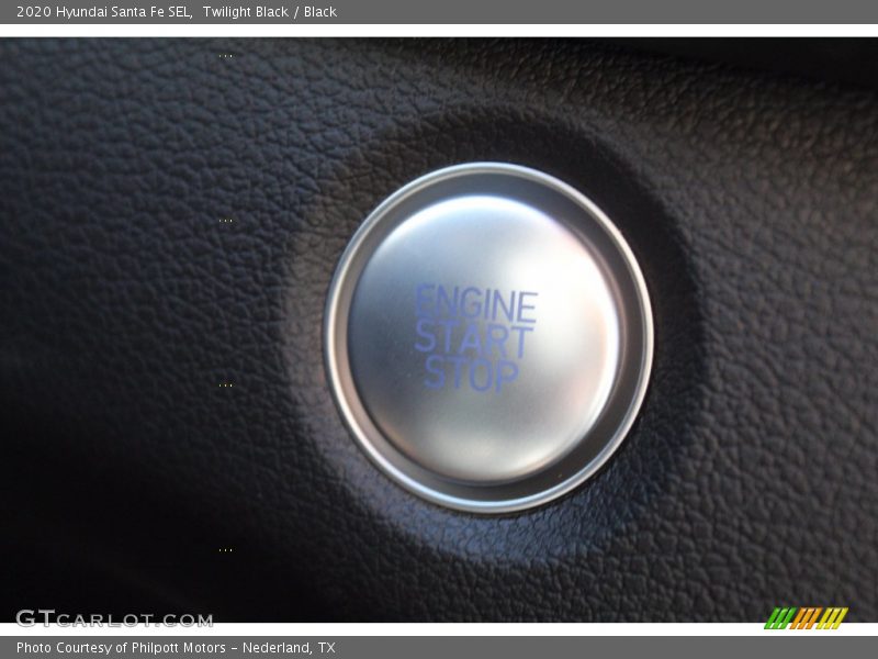 Twilight Black / Black 2020 Hyundai Santa Fe SEL