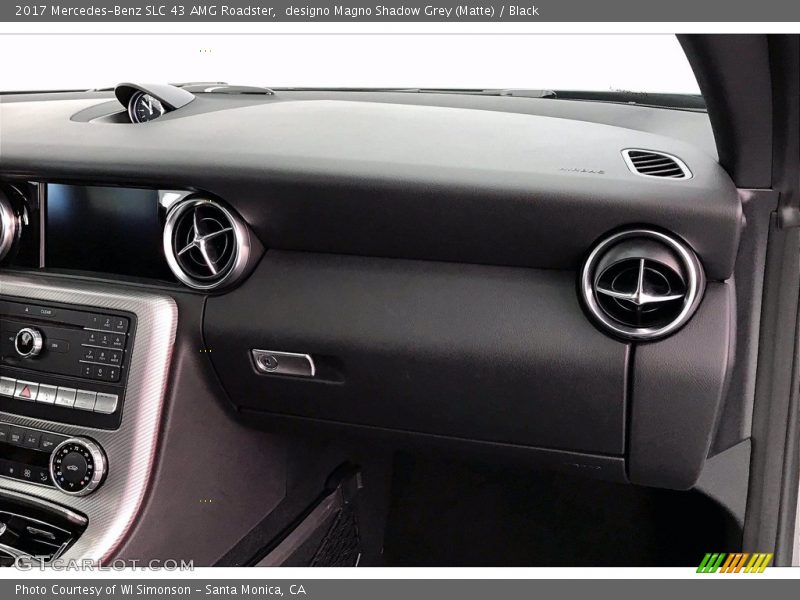 designo Magno Shadow Grey (Matte) / Black 2017 Mercedes-Benz SLC 43 AMG Roadster