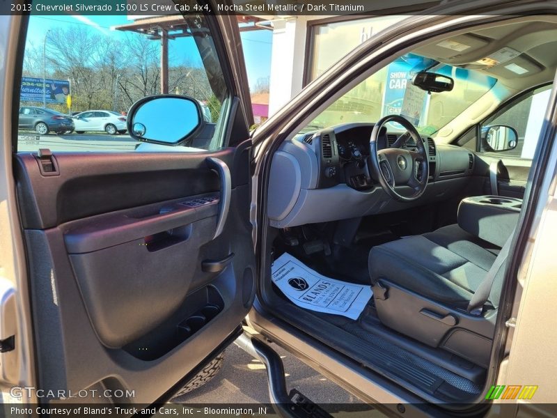 Mocha Steel Metallic / Dark Titanium 2013 Chevrolet Silverado 1500 LS Crew Cab 4x4