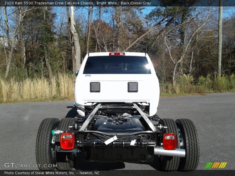 Bright White / Black/Diesel Gray 2020 Ram 5500 Tradesman Crew Cab 4x4 Chassis