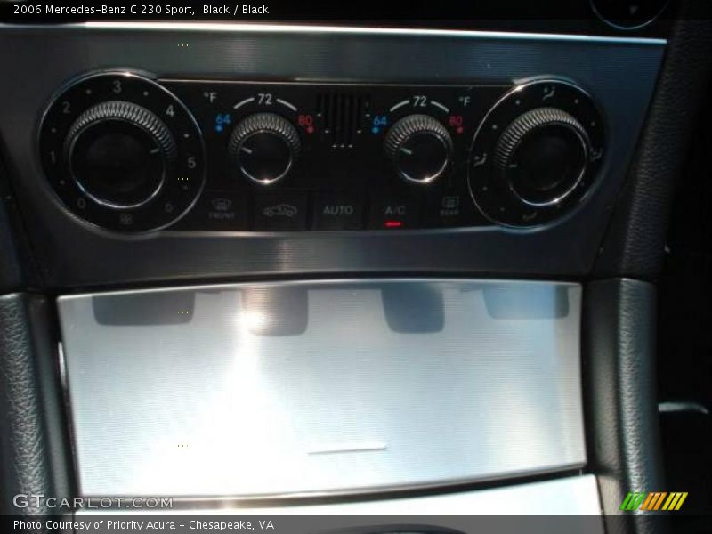 Black / Black 2006 Mercedes-Benz C 230 Sport