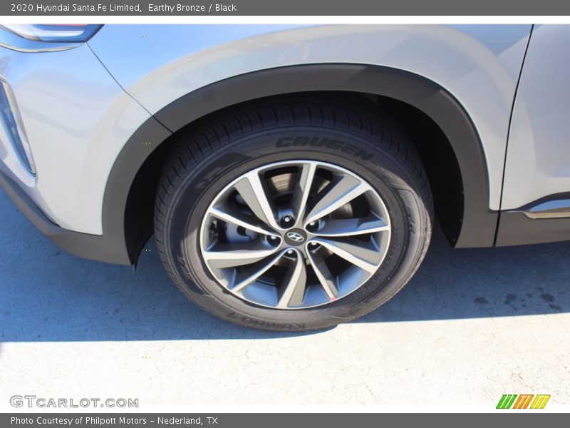 Earthy Bronze / Black 2020 Hyundai Santa Fe Limited