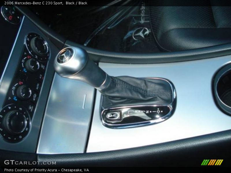Black / Black 2006 Mercedes-Benz C 230 Sport