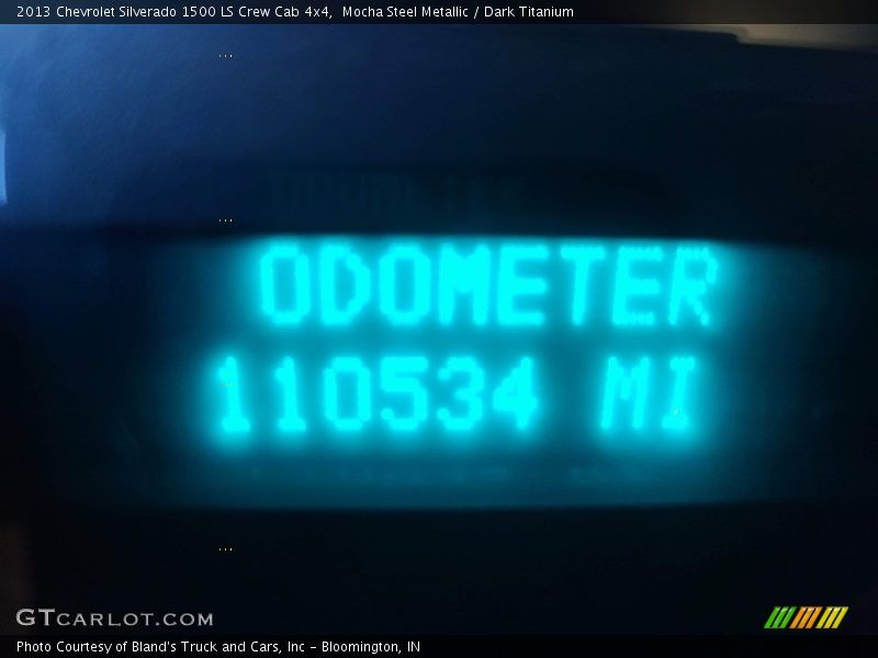 Mocha Steel Metallic / Dark Titanium 2013 Chevrolet Silverado 1500 LS Crew Cab 4x4