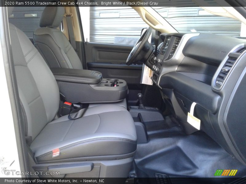 Bright White / Black/Diesel Gray 2020 Ram 5500 Tradesman Crew Cab 4x4 Chassis