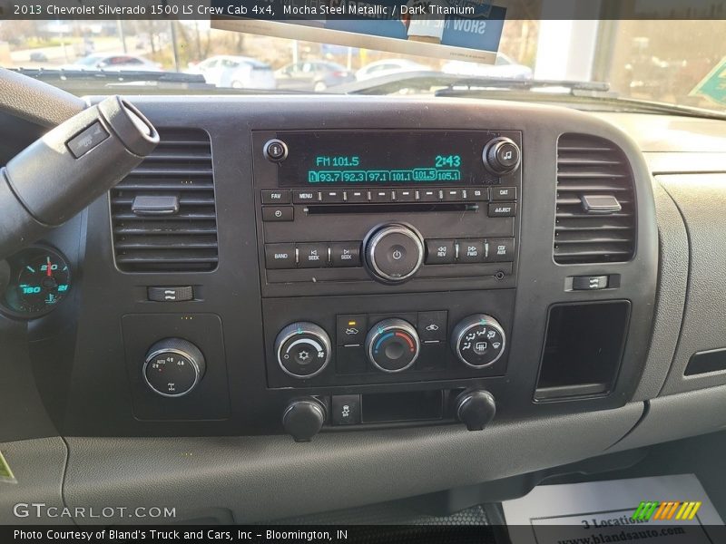 Mocha Steel Metallic / Dark Titanium 2013 Chevrolet Silverado 1500 LS Crew Cab 4x4