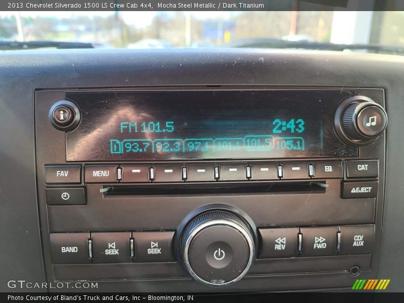 Mocha Steel Metallic / Dark Titanium 2013 Chevrolet Silverado 1500 LS Crew Cab 4x4