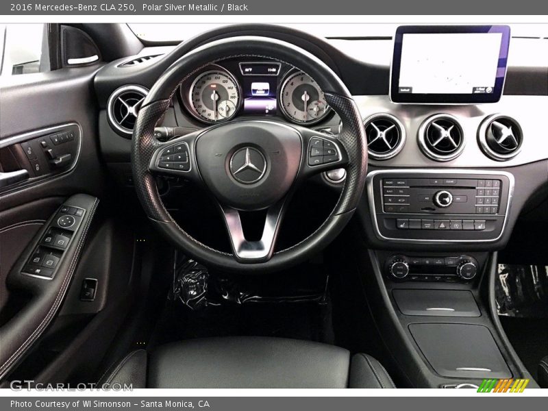 Dashboard of 2016 CLA 250