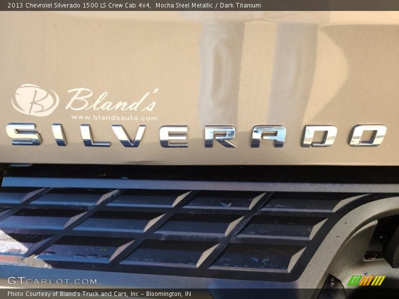 Mocha Steel Metallic / Dark Titanium 2013 Chevrolet Silverado 1500 LS Crew Cab 4x4