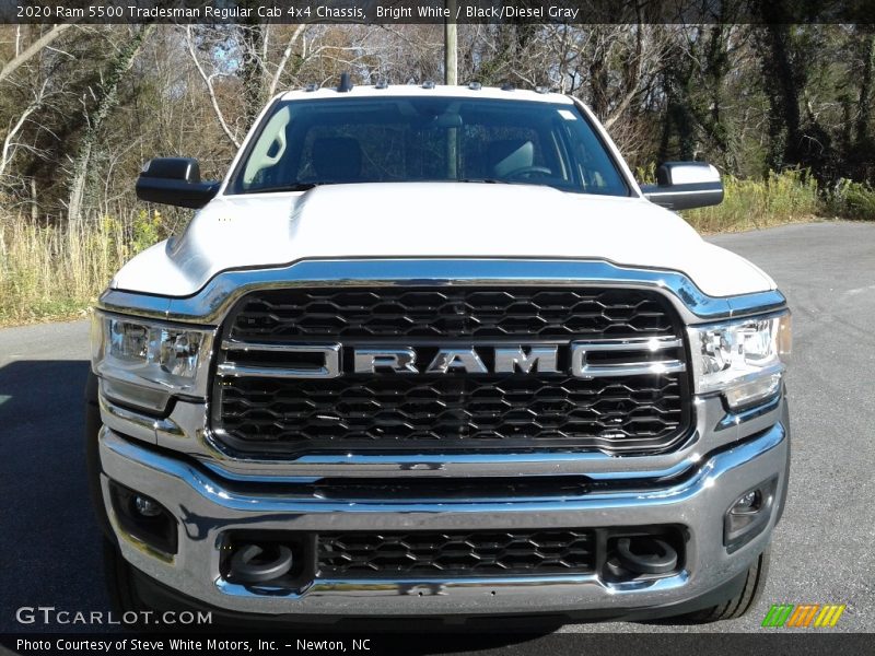 Bright White / Black/Diesel Gray 2020 Ram 5500 Tradesman Regular Cab 4x4 Chassis