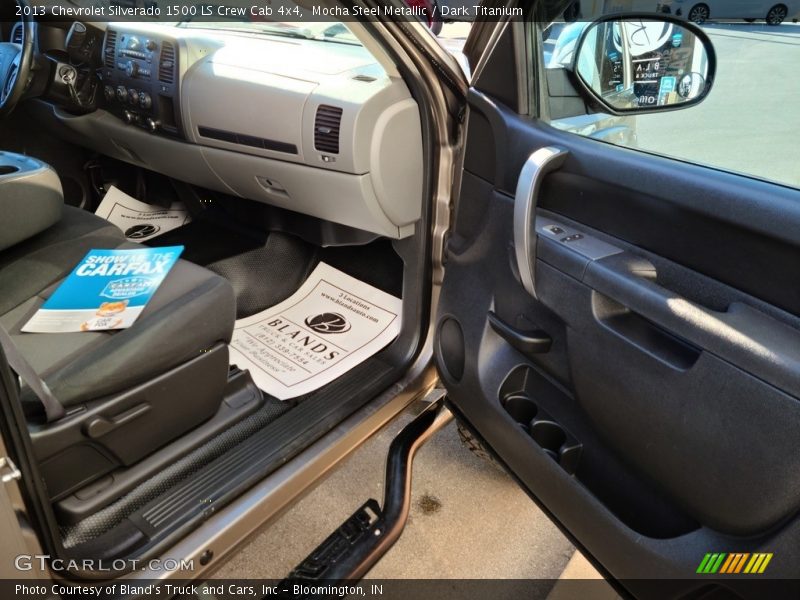 Mocha Steel Metallic / Dark Titanium 2013 Chevrolet Silverado 1500 LS Crew Cab 4x4