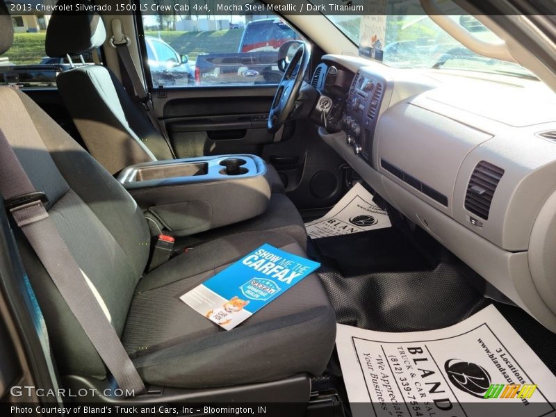 Mocha Steel Metallic / Dark Titanium 2013 Chevrolet Silverado 1500 LS Crew Cab 4x4