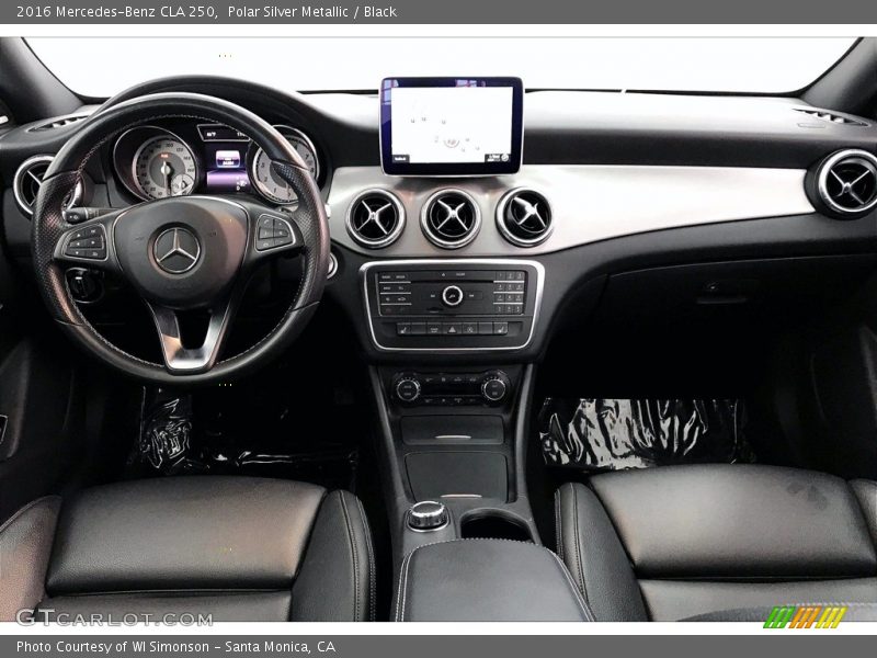 Dashboard of 2016 CLA 250