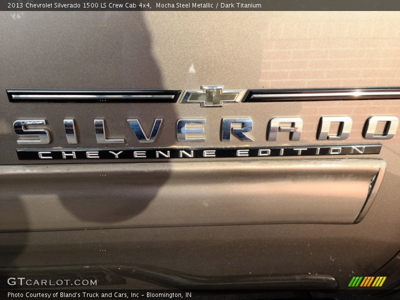Mocha Steel Metallic / Dark Titanium 2013 Chevrolet Silverado 1500 LS Crew Cab 4x4