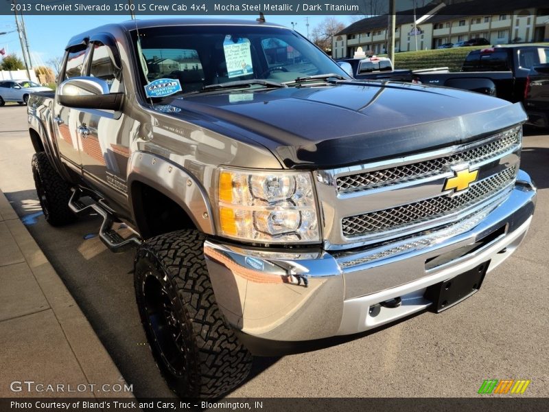 Mocha Steel Metallic / Dark Titanium 2013 Chevrolet Silverado 1500 LS Crew Cab 4x4