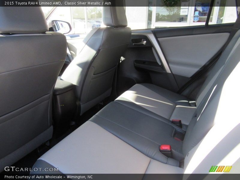 Classic Silver Metallic / Ash 2015 Toyota RAV4 Limited AWD