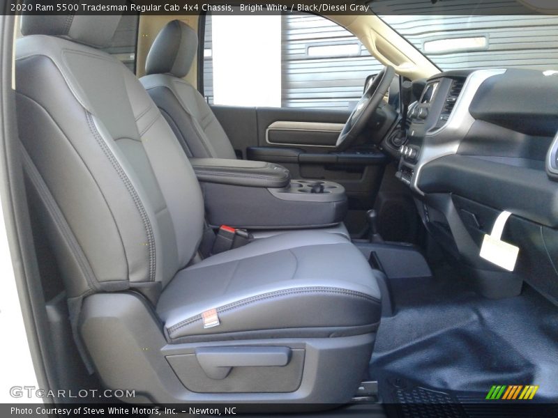 Bright White / Black/Diesel Gray 2020 Ram 5500 Tradesman Regular Cab 4x4 Chassis
