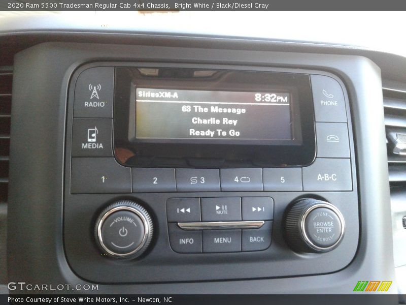 Bright White / Black/Diesel Gray 2020 Ram 5500 Tradesman Regular Cab 4x4 Chassis
