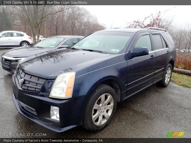 Blue Chip / Light Gray/Ebony 2008 Cadillac SRX 4 V6 AWD