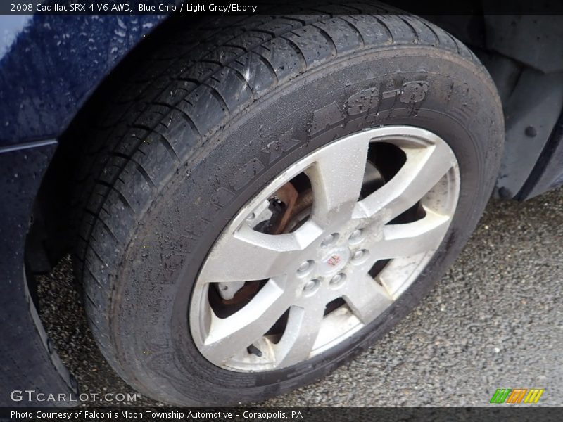 Blue Chip / Light Gray/Ebony 2008 Cadillac SRX 4 V6 AWD