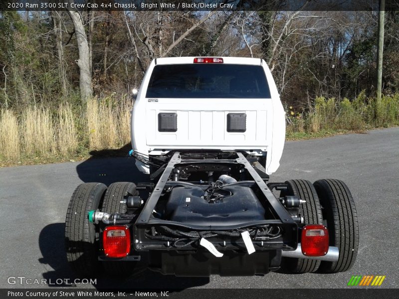 Bright White / Black/Diesel Gray 2020 Ram 3500 SLT Crew Cab 4x4 Chassis