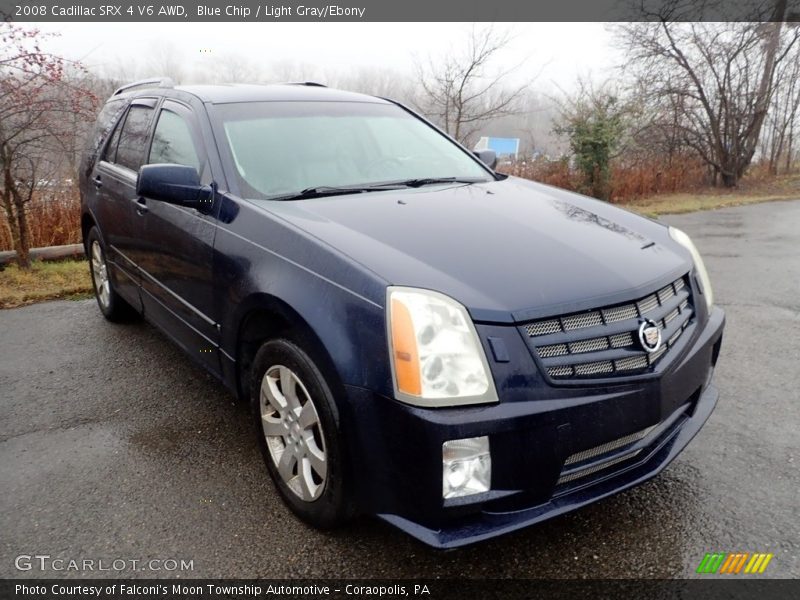 Blue Chip / Light Gray/Ebony 2008 Cadillac SRX 4 V6 AWD
