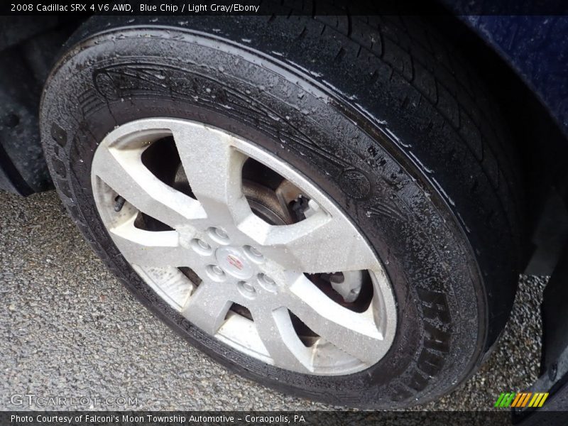 Blue Chip / Light Gray/Ebony 2008 Cadillac SRX 4 V6 AWD