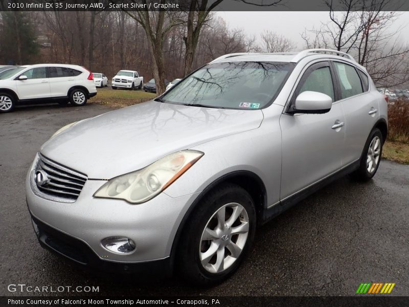 Scarlet Silver / Graphite 2010 Infiniti EX 35 Journey AWD