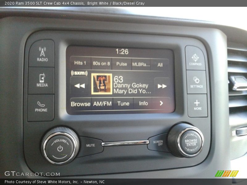 Controls of 2020 3500 SLT Crew Cab 4x4 Chassis