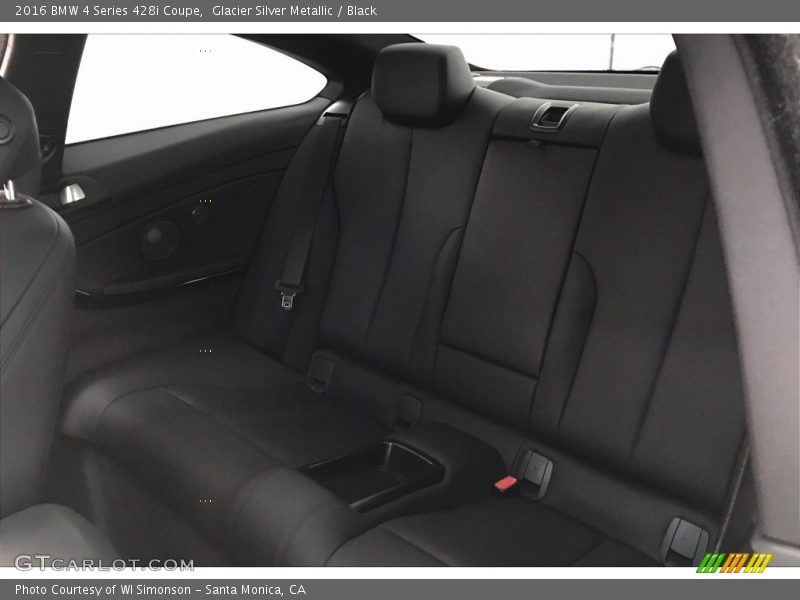 Glacier Silver Metallic / Black 2016 BMW 4 Series 428i Coupe