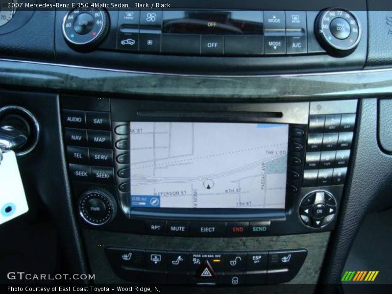 Black / Black 2007 Mercedes-Benz E 350 4Matic Sedan