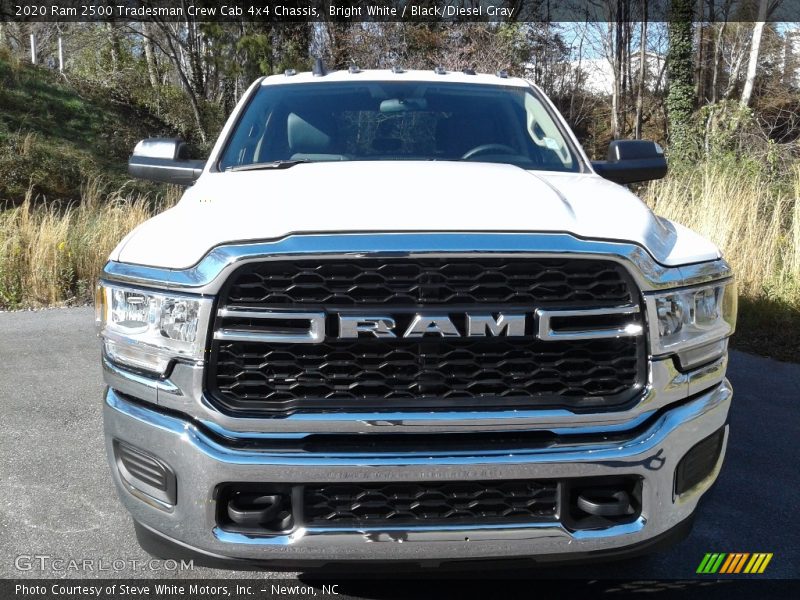 Bright White / Black/Diesel Gray 2020 Ram 2500 Tradesman Crew Cab 4x4 Chassis