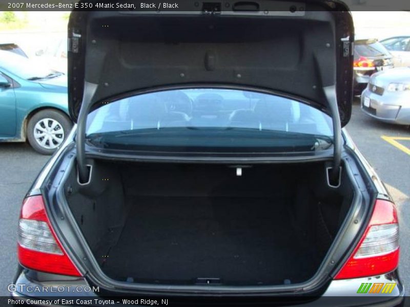 Black / Black 2007 Mercedes-Benz E 350 4Matic Sedan