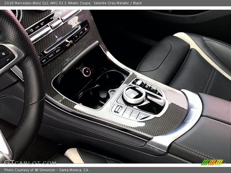 Selenite Grey Metallic / Black 2018 Mercedes-Benz GLC AMG 63 S 4Matic Coupe