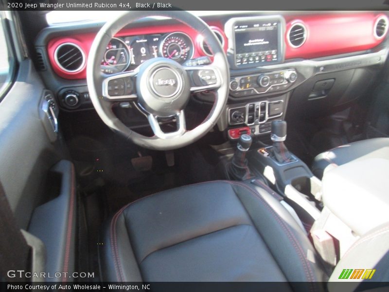 Black / Black 2020 Jeep Wrangler Unlimited Rubicon 4x4