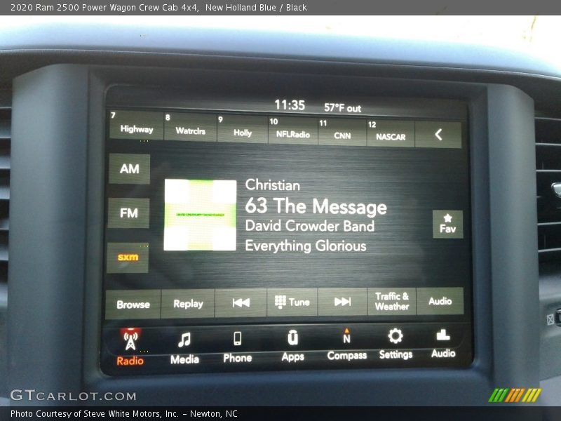 New Holland Blue / Black 2020 Ram 2500 Power Wagon Crew Cab 4x4