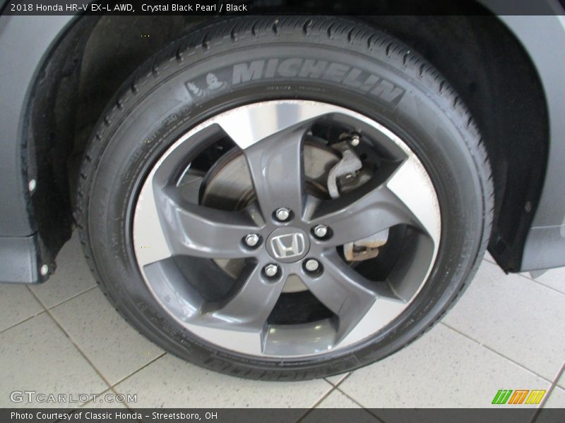 Crystal Black Pearl / Black 2018 Honda HR-V EX-L AWD