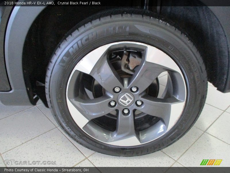Crystal Black Pearl / Black 2018 Honda HR-V EX-L AWD