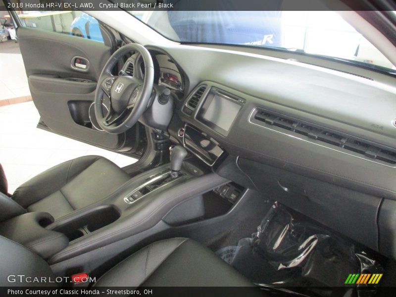 Crystal Black Pearl / Black 2018 Honda HR-V EX-L AWD