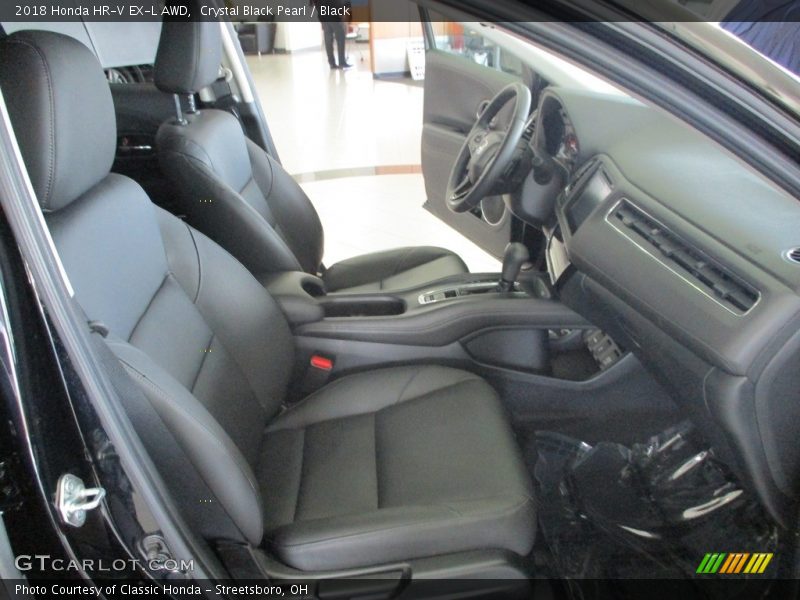 Crystal Black Pearl / Black 2018 Honda HR-V EX-L AWD