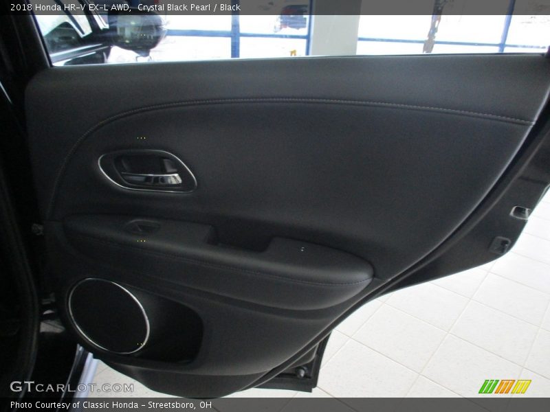 Crystal Black Pearl / Black 2018 Honda HR-V EX-L AWD