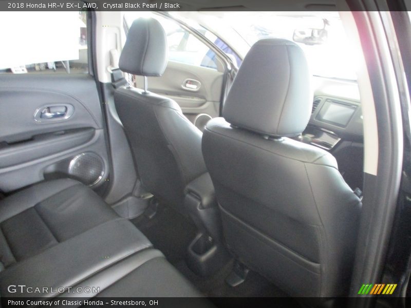Crystal Black Pearl / Black 2018 Honda HR-V EX-L AWD