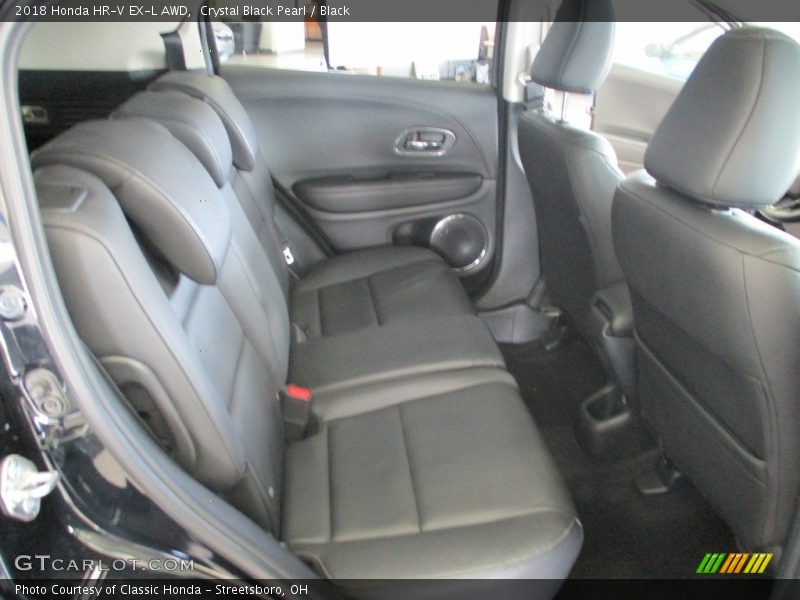 Crystal Black Pearl / Black 2018 Honda HR-V EX-L AWD