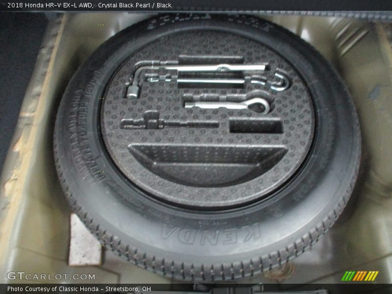 Crystal Black Pearl / Black 2018 Honda HR-V EX-L AWD