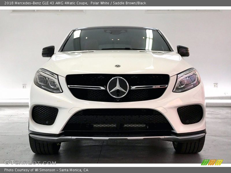 Polar White / Saddle Brown/Black 2018 Mercedes-Benz GLE 43 AMG 4Matic Coupe