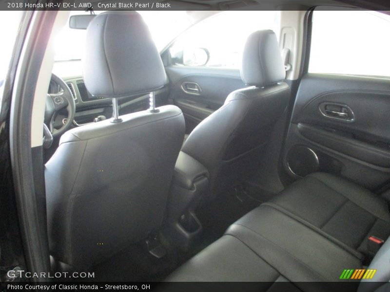 Crystal Black Pearl / Black 2018 Honda HR-V EX-L AWD