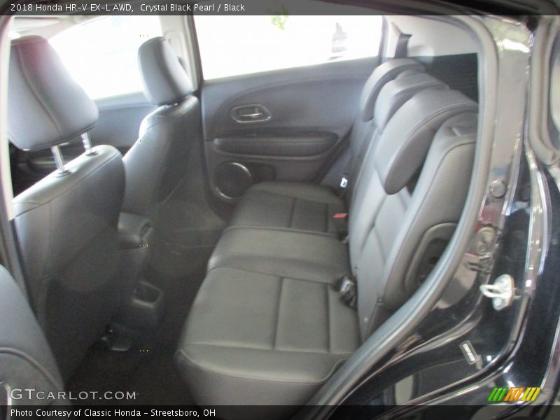 Crystal Black Pearl / Black 2018 Honda HR-V EX-L AWD